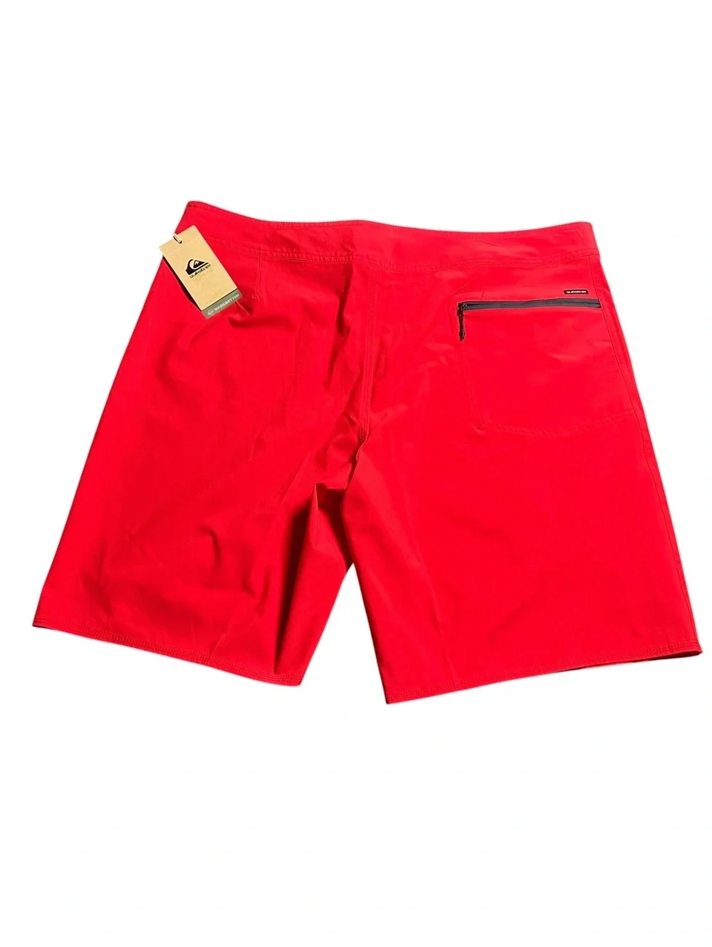 QUICKSILVER Men’s Red SURFSILK KAIMANA beach 20’ board shorts size 38 NWT